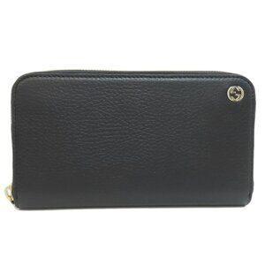 GUCCI Black Leather Wallet